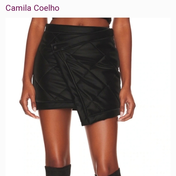 Anita Puffer Skirt in Black Sz Medium NWT - Picture 1 of 8